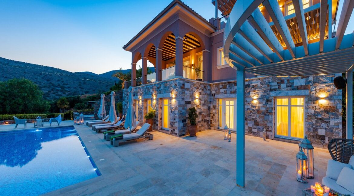 Waterfront Villa for sale Elounda Crete Greece 1