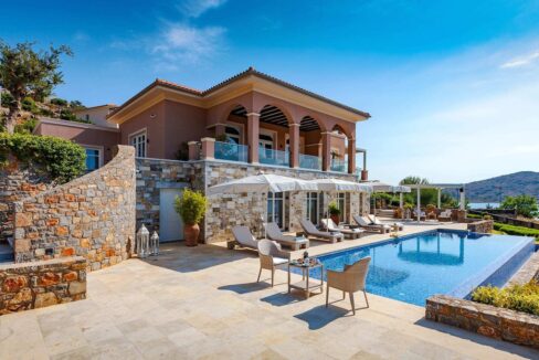 Waterfront Villa for sale Elounda Crete Greece