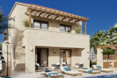New Villa under Construction Chania Villa. Top villas in Crete Island15