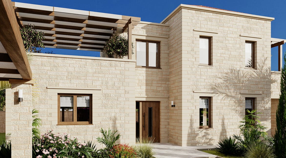New Villa under Construction Chania Villa. Top villas in Crete Island5