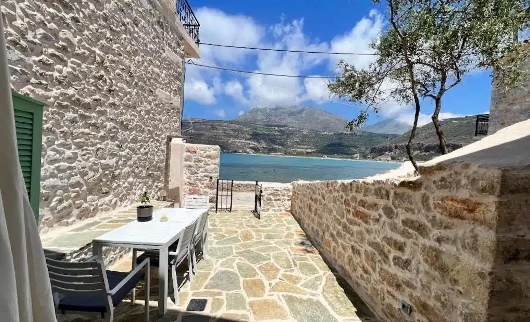 Renovated traditional stone house on a seafront location in Peloponnese 11