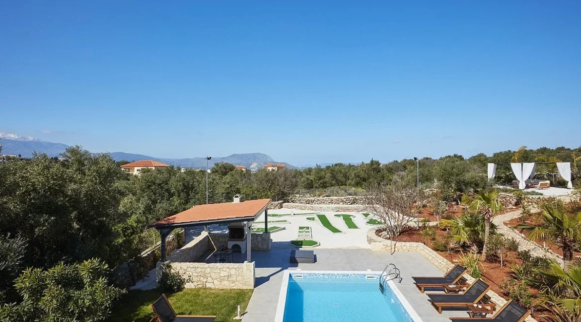 Villa with mountain views and Mini Golf, close to the sea Crete near Chania18