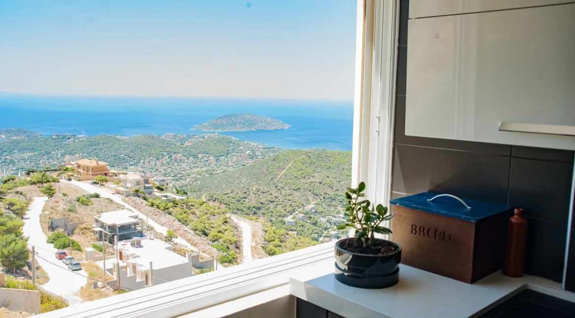 Duplex Maisonette for sale in Saronida, South Athens with Sea View 21