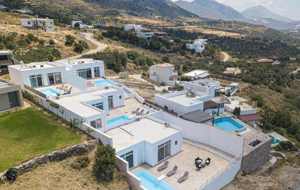 Four Seaview Villas for sale Crete