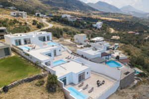 Four Seaview Villas for sale Crete