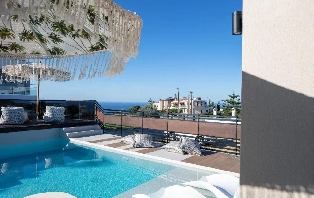 Luxurious Seaview Villa Rethymno Crete 35