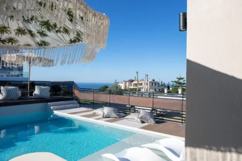 Luxurious Seaview Villa Rethymno Crete 35
