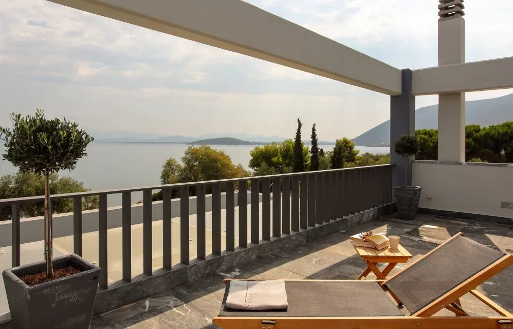 Seafront Villa near Athens with private beach, Chalkida 11