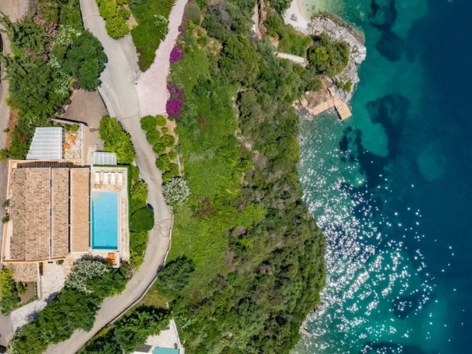 Seafront Estate in Corfu Greece for sale