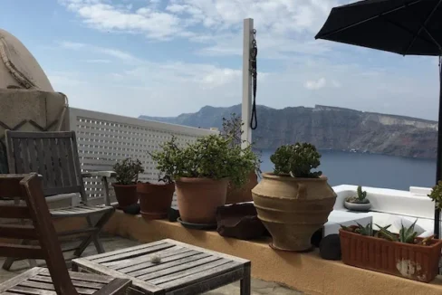 Santorini House with Sea View at Caldera Oia. Santorini Homes and Properties for sale 6