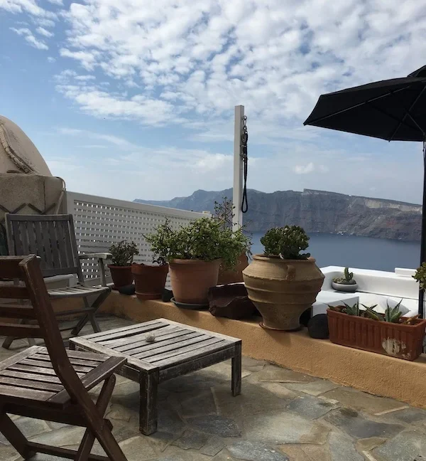 Santorini House with Sea View at Caldera Oia. Santorini Homes and Properties for sale 6