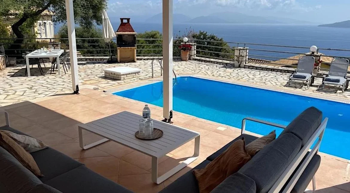 Sea View Villa in Lefkada (Syvota), Greece 22