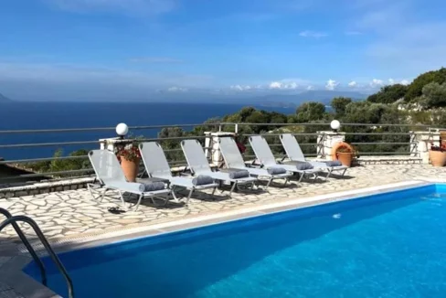 Sea View Villa in Lefkada (Syvota), Greece