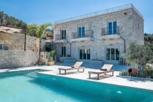 Spectacular Stone-Built Villa in Falassarna, Kissamos, Chania