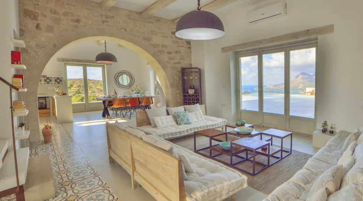 Spectacular Stone-Built Villa in Falassarna, Kissamos, Chania 9
