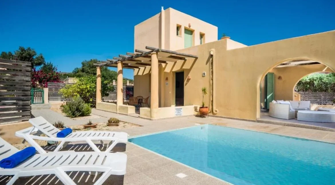 Villa with Sea Views and Private Pool in Gennadi, Rhodes, Greece 1