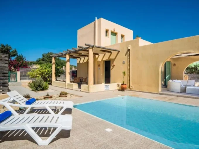 Villa with Sea Views and Private Pool in Gennadi, Rhodes, Greece