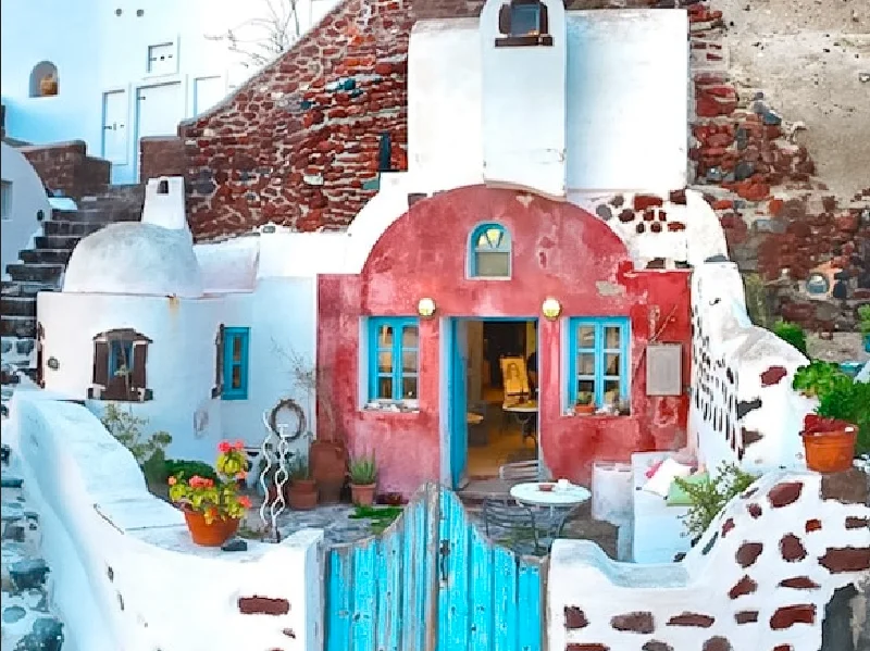 Cave House in Oia Santorini. Cave House at Caldera Santorini