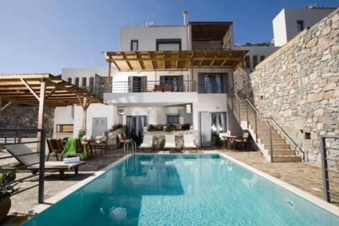 Elounda Crete Villa in a complex with panoramic sea views 20