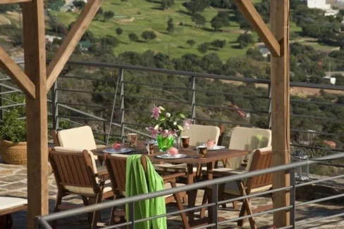 Elounda Crete Villa in a complex with panoramic sea views 22