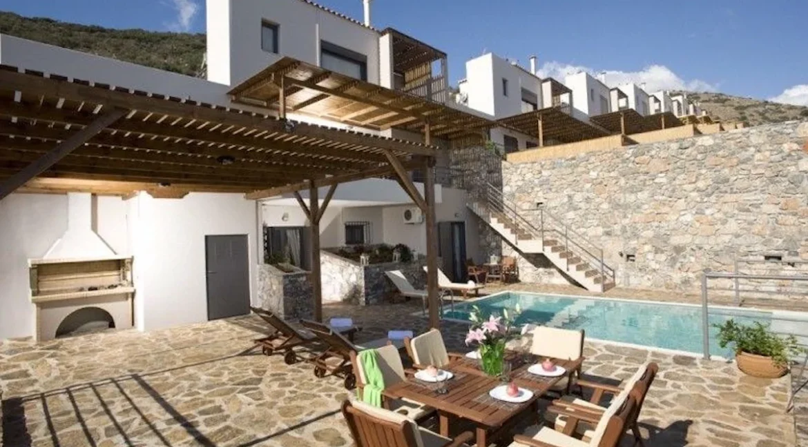 Elounda Crete Villa in a complex with panoramic sea views 23