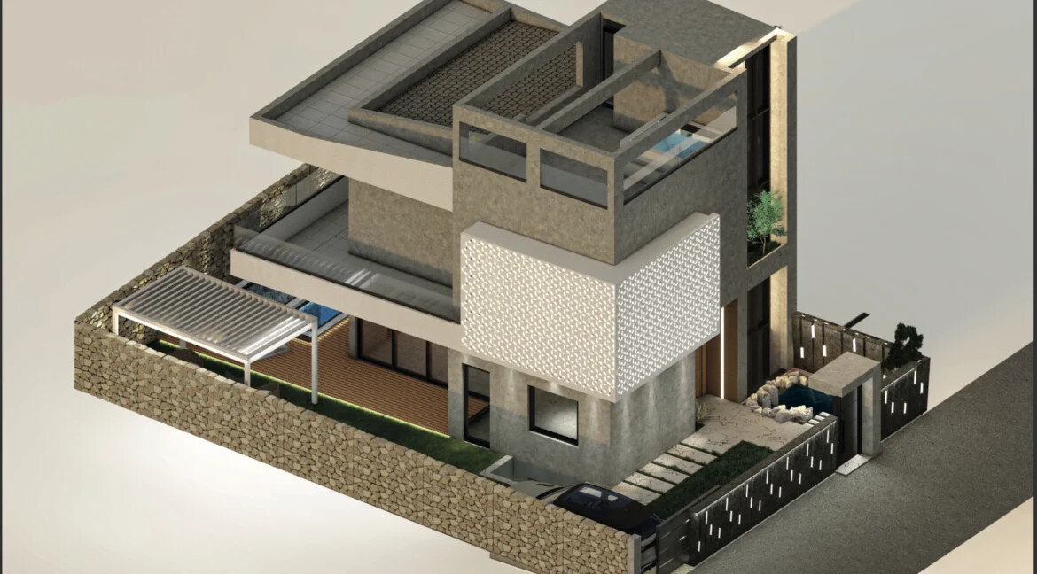 Modern Villa with Panoramic Sea Views in Lagonisi, South Athens 7