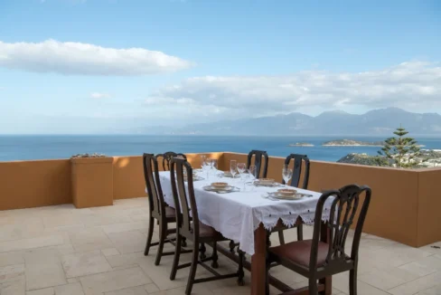 Villa With Panoramic Sea Views Agios Nikolaos Crete 2
