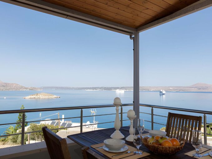 Villa With Pool And Panoramic Sea Views Chania Crete