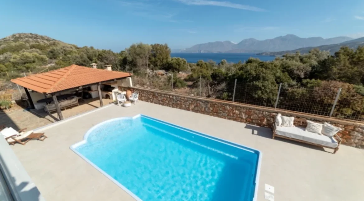 Villa with Pool & Sea Views in Agios Nikolaos Crete 22