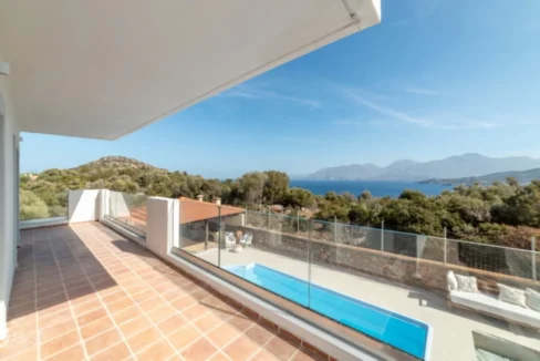 Villa with Pool & Sea Views in Agios Nikolaos Crete 30