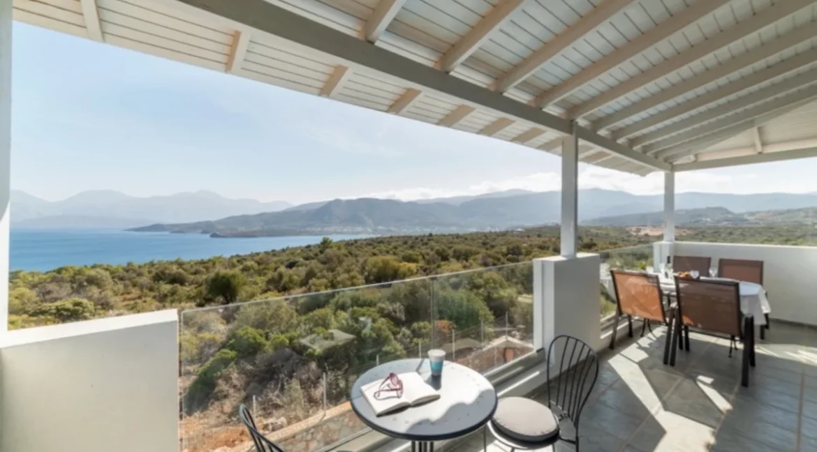 Villa with Pool & Sea Views in Agios Nikolaos Crete 43