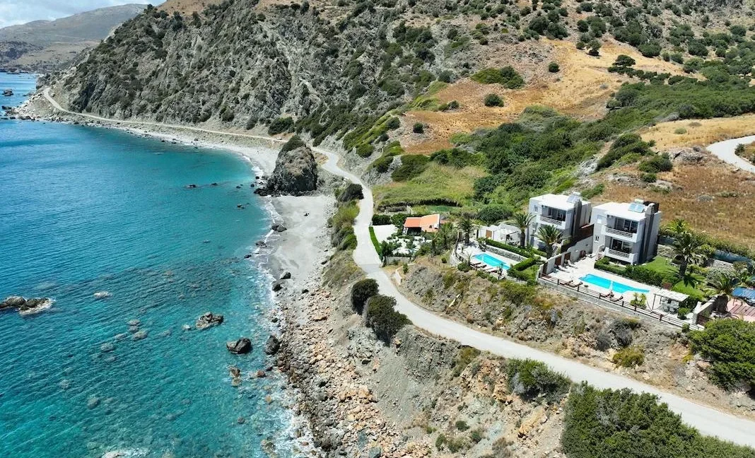 Waterfront villa for sale Rethymnon Crete Greece