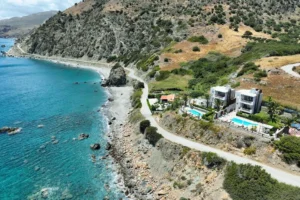 Waterfront villa for sale Rethymnon Crete Greece