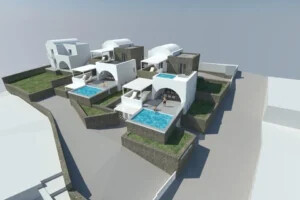 Residence in Santorini, Exo Gonia area