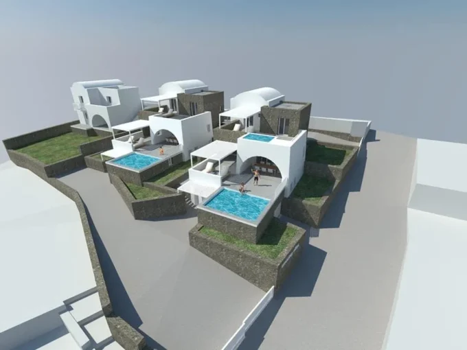 Residence in Santorini, Exo Gonia area