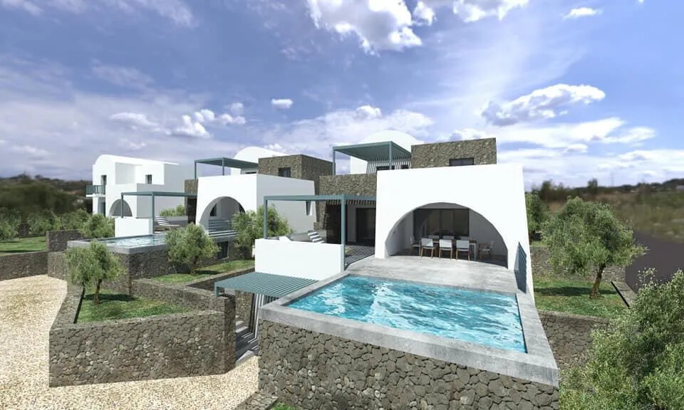 Residence in Santorini, Exo Gonia area 22