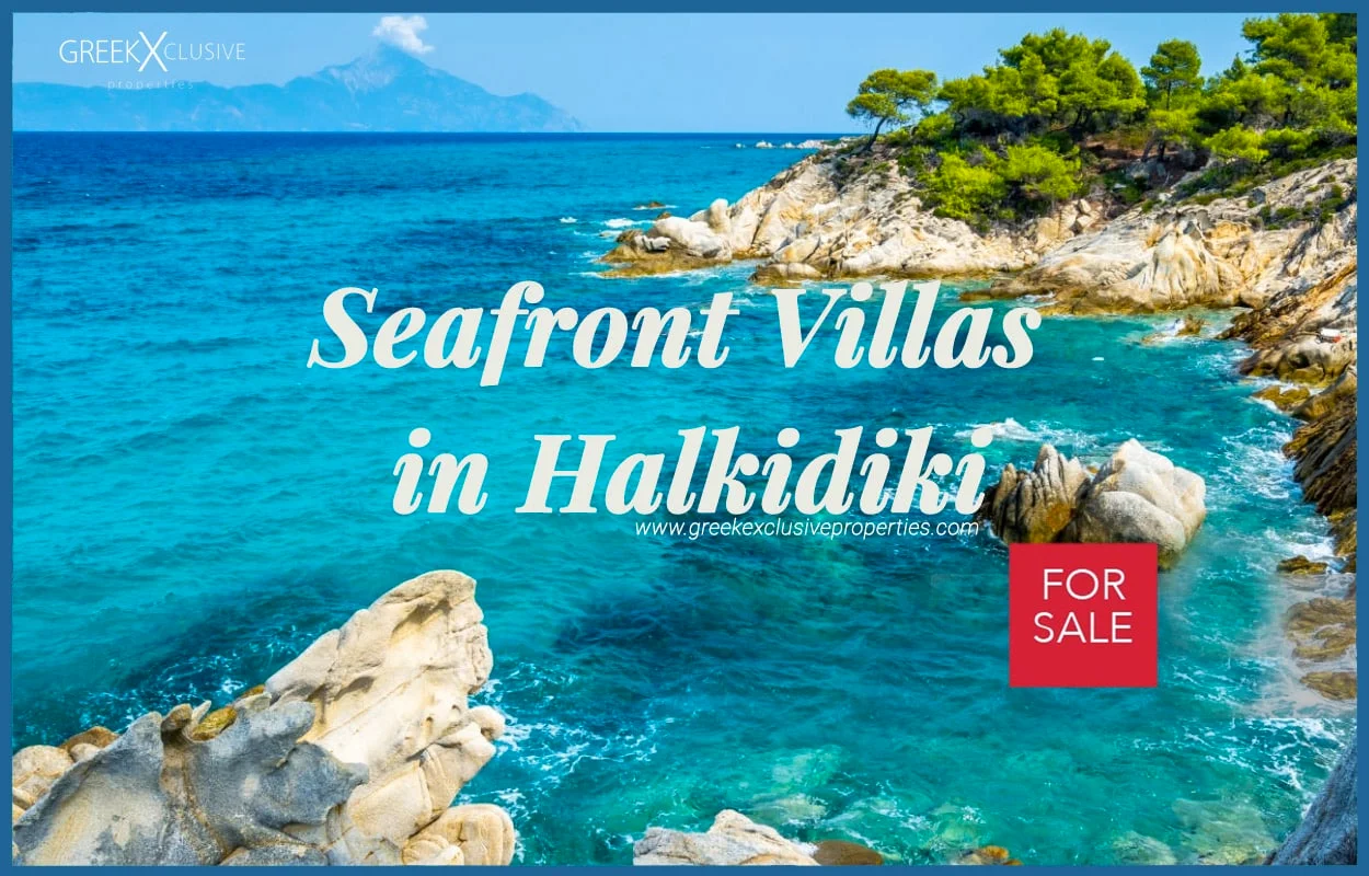 Seafront Halkidiki Villas for sale