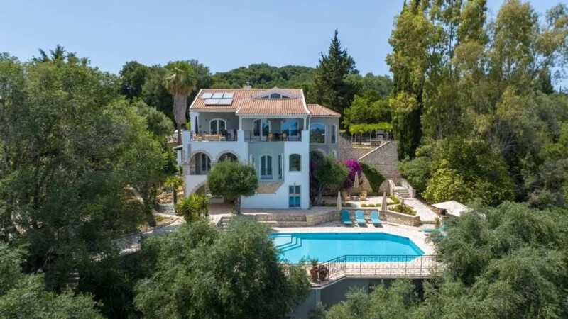 Breathtaking sea views Villa in Corfu for sale