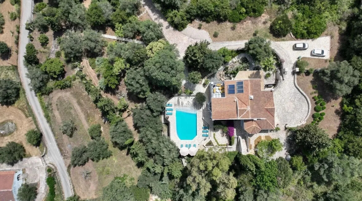 Breathtaking sea views Villa in Corfu for sale 2