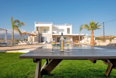 Luxurious beachfront villa for sale in South Crete Greece 12