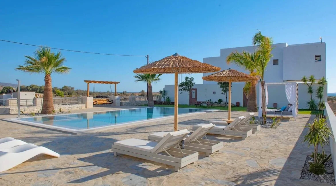 Luxurious beachfront villa for sale in South Crete Greece 30