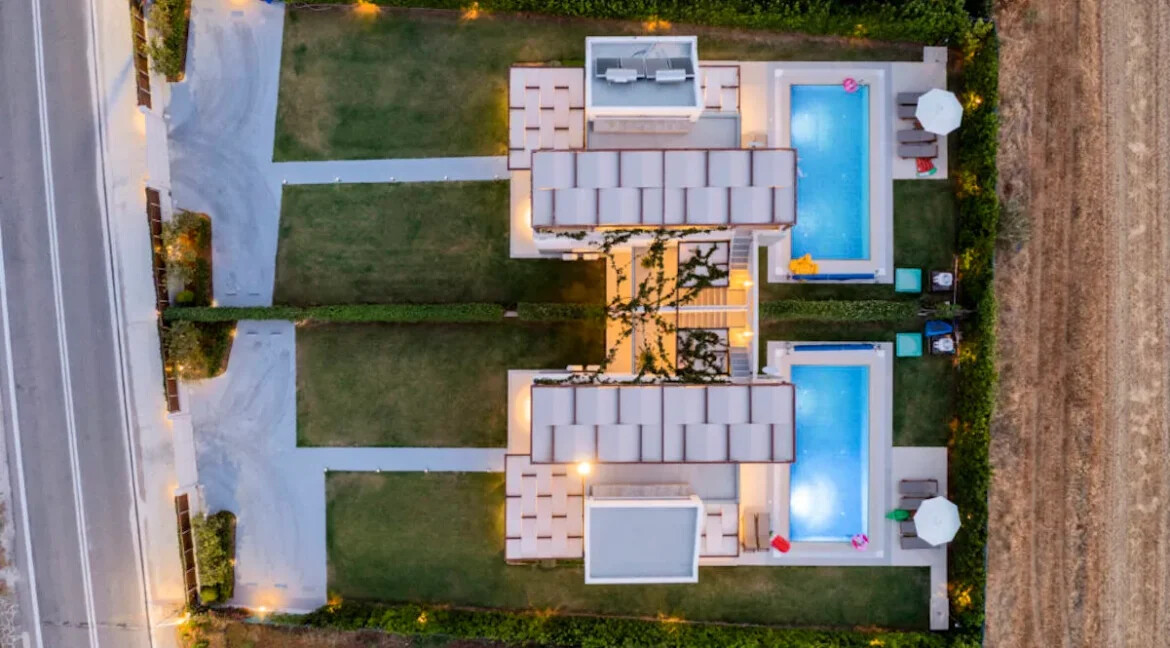 Luxury Villas at Rhodes Island by the sea 5