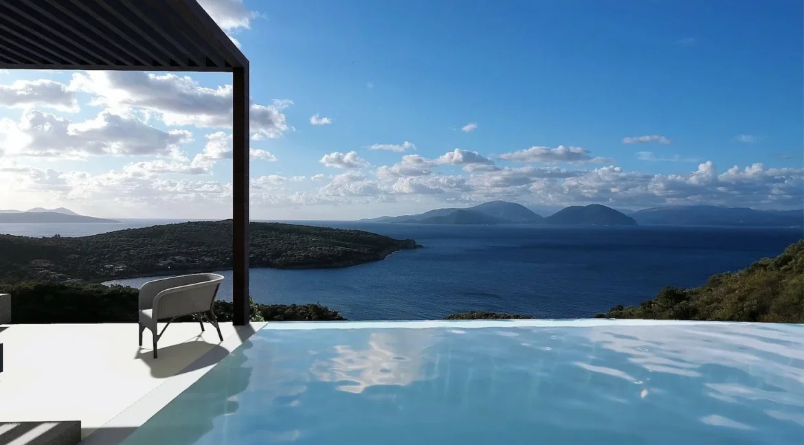 New Villa with Contemporary Design and Breathtaking Sea Views on Lefkada 1