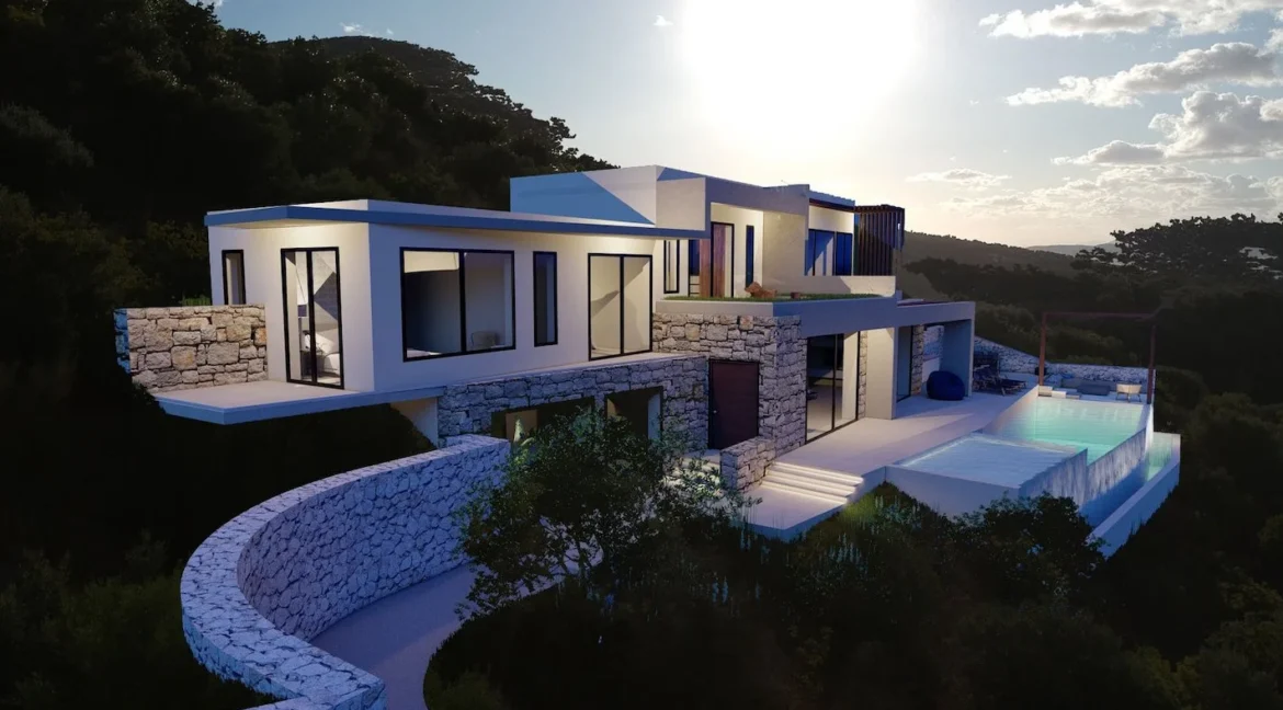 New Villa with Contemporary Design and Breathtaking Sea Views on Lefkada 26