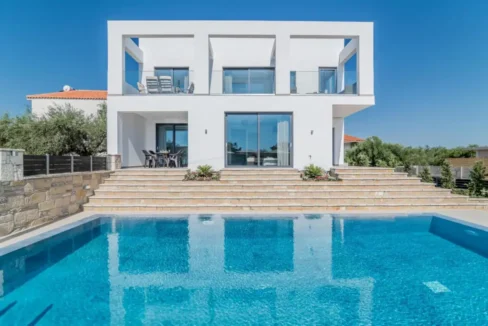 Newly Built Furnished Villa with Sea View in Zakynthos 28