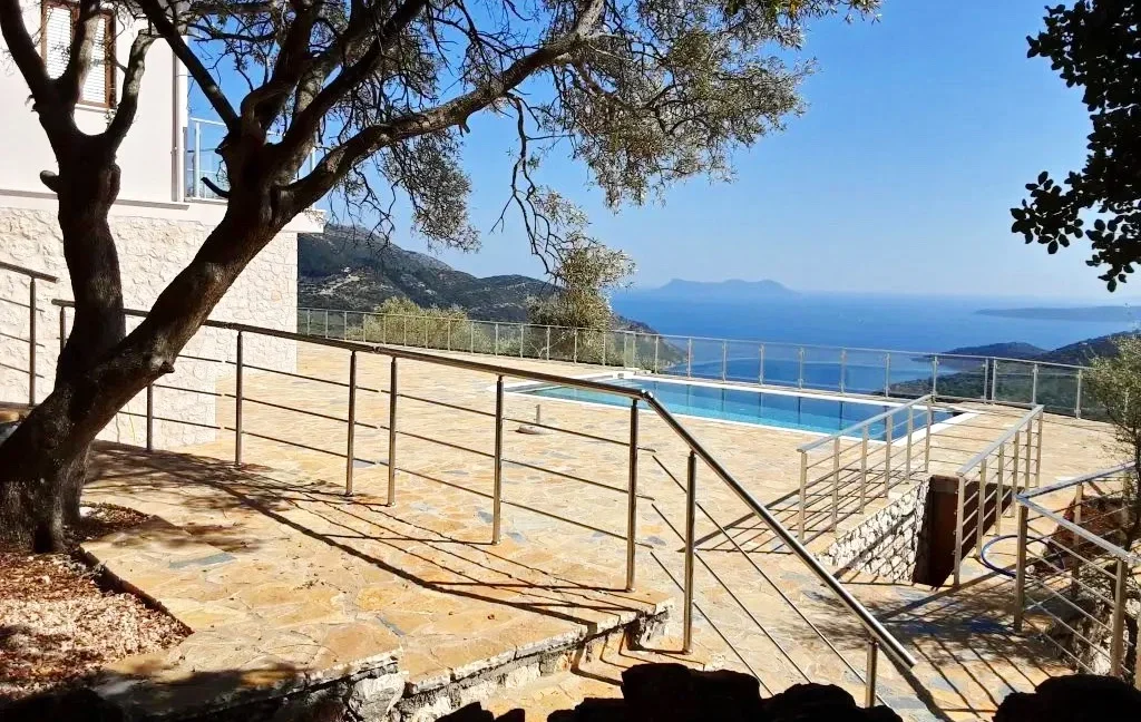 Newly built Seaview villa Lefkada 12