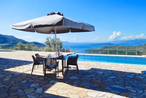 Newly built Seaview villa Lefkada 16
