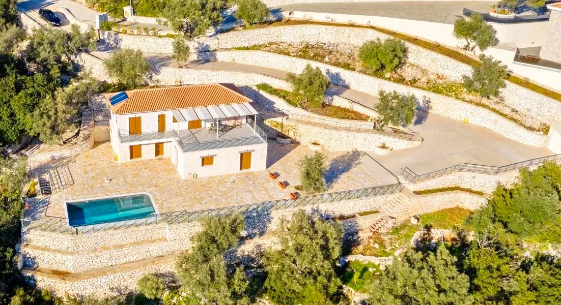 Newly built Seaview villa Lefkada 18