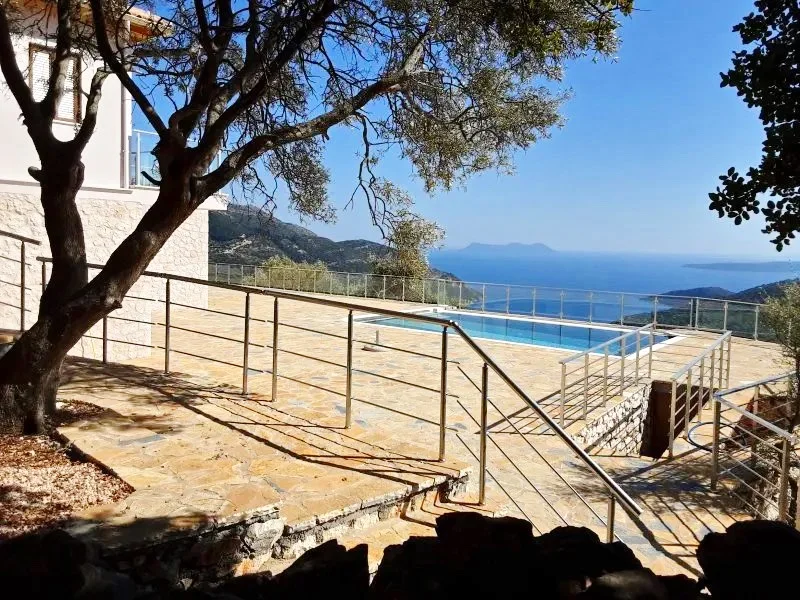 Newly built Seaview villa Lefkada 25