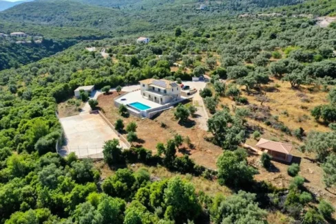 Newly built villa Lefkada Greece 1
